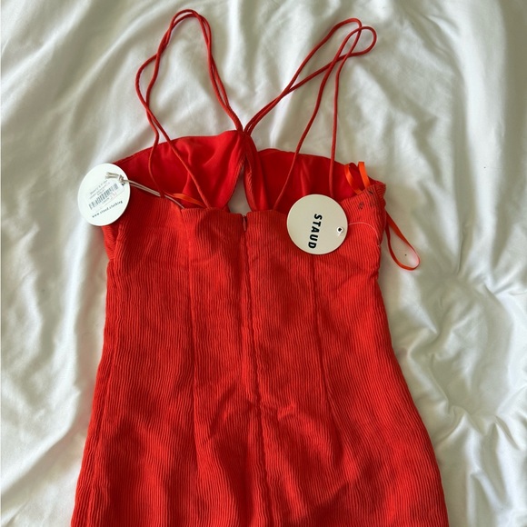 STAUD Gianna Cutout Halter Maxi Dress - Picture 6 of 9